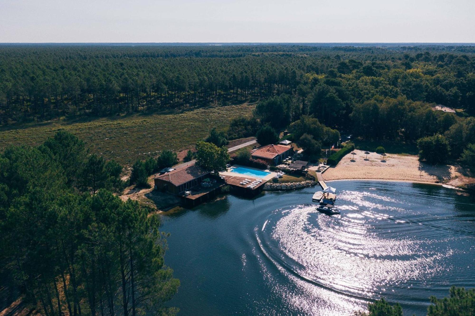 Grand Chalet De Pitrot Lacanau Exterior foto